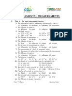 Fundamental for Measurement QB