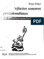 Dájer, Jorge - Artefactos Sonoros Precolombinos