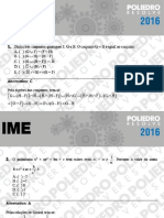 IME 2016 - Prova Objetiva - 1 Fase PDF