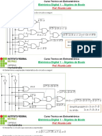 Exercicios - Algebra de Boole.pps