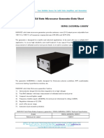 HUKINGS Solid State Microwave Generator Data Sheet-HSMG-2450MHz-1000W