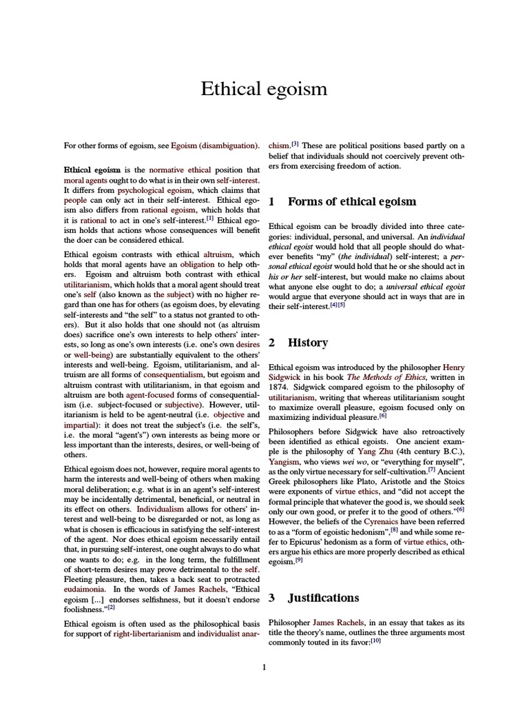 Psychological egoism is the theory that picture