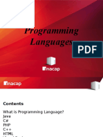 Programming Languages