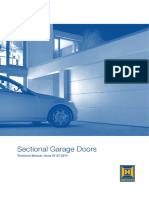 84 607-Sectional Garage Door Technical Manual