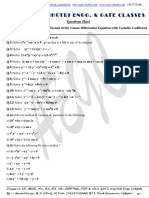 Soln of Differential Eqn M2-U3