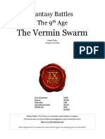 The Ninth Age The Vermin Swarm 0 10 1
