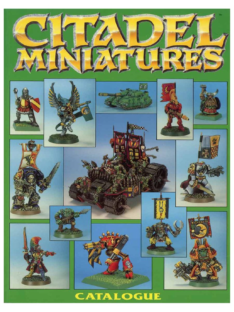 シタデルカタログ　2010 citadel cataloge CITADEL CATALOGUE 2010 Warhammer ウォーハンマー 【公式通販】