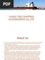 Yixing Tinic Shipping Accessories Co.,Ltd