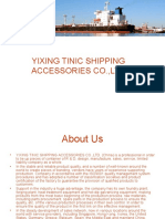 YIXING TINIC SHIPPING ACCESSORIES CO.,LTD PRODUCT GUIDE