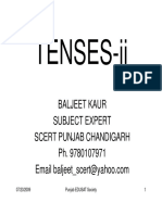 Punjabi TENSES-II