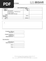 Excel Construction Project Management Template Change Order Log Template