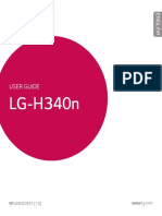 LG H340n mobile phone users manual