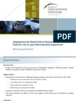 Angioplasty For RAS Journal Primer