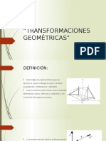 Transformaciones Geométricas