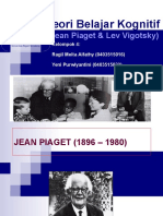 Jean Peaget Dan Lev Vigotsky