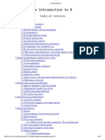 An Introduction To R