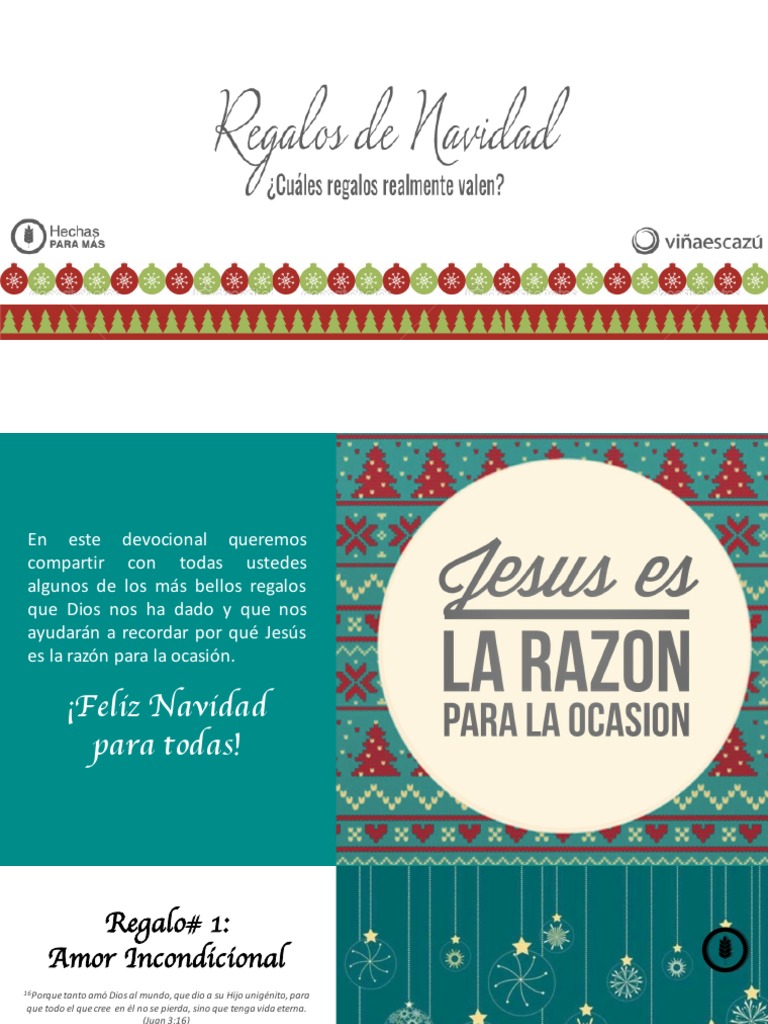 Devocional Navidad PDF Amor Dios