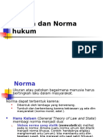 Norma Dan Norma Hukum