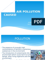 How Is Air Pollution Caused: A PPT By-Arnav Barman Viii-F