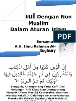 Bergaul Dengan Non Muslim