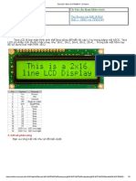 Text LCD 16x2 V I Stm32f4 - Icviet