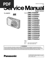 Panasonic DMC Fx500 Series SM