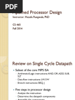 Pipeline Processor  Design