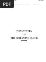 Alfred Hitchcock-The Three Investigators 09-The Mystery of the Screaming Clock