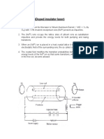 ND: YAG Laser (Doped Insulator Laser)