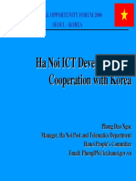 Ha Noi ICT Development in Cooperation With Korea