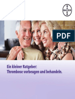 Patientenratgeber Thrombose Deutsch