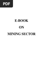 E Book On Mining Sector