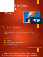 3 Tecnicas para Agrandar El Pene