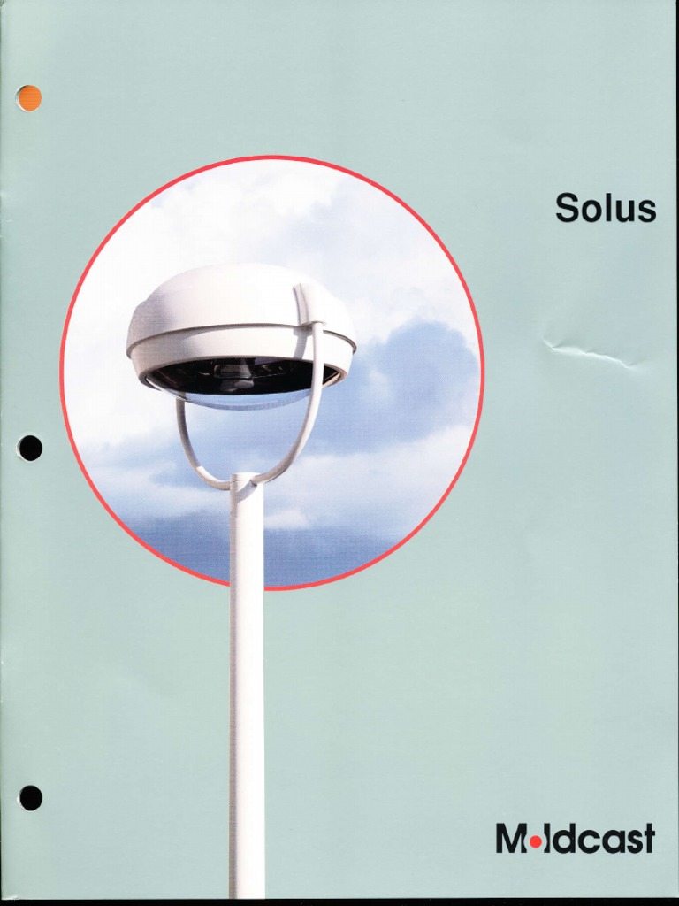 Moldcast Solus Brochure 1997 Pdf Lighting Components