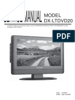 Service Manual: Model Dx-Ltdvd20