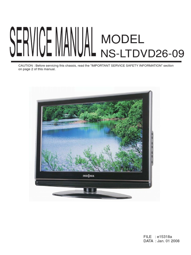 Ns Ltdvd26 09 Sm Pdf Alternating Current Electronic Engineering