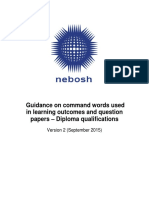 Guidance on Command Words Used in Learning Outcomes and Question Papers DIPLOMA v2 Sept15 (010915 Rew)179201551521_NoRestriction