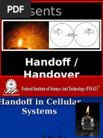 Presents: Handoff / Handover Strategies