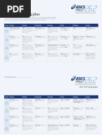 Asics Trainingplans Sub 3.00