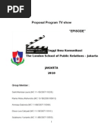 Download Proposal Program TV show by GraceLea SN29402212 doc pdf