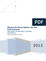 Memoria Descriptiva de Estructuras