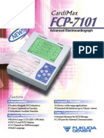 Fukuda Denshi CardiMax FCP-7101 ECG