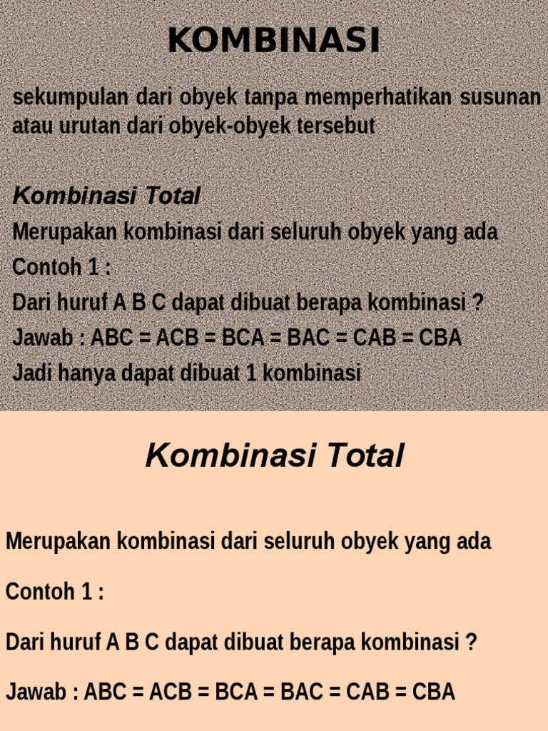 20+ Contoh Soal Permutasi Variasi Dan Kombinasi - Kumpulan ...