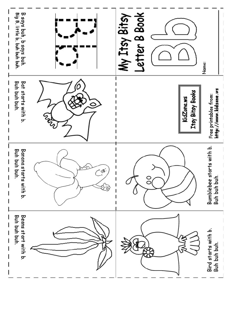 My Itsy Bitsy Book