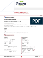 SISTEMA DE ECUACIONES 