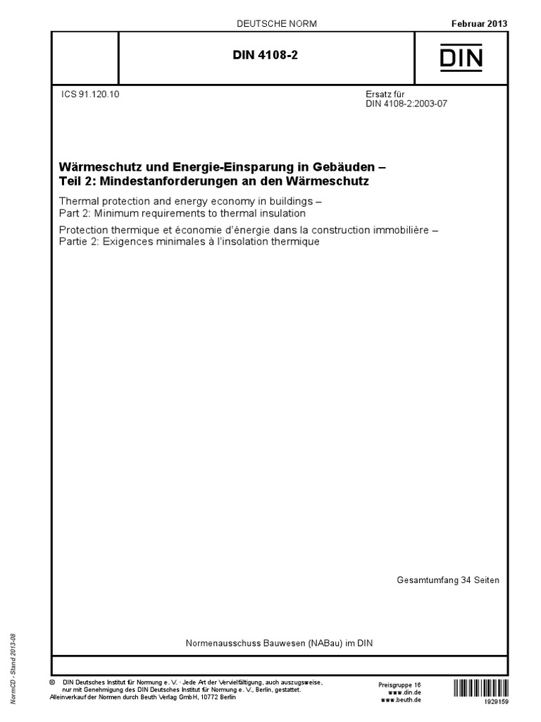 DIN 4108 2