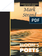 (Harold Bloom) Mark Strand