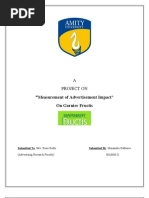 Download Advertising Research by chimanshu77888 SN29404065 doc pdf