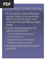 Psychopathology PDF