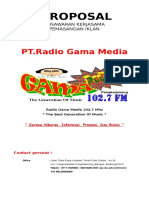 Proposal Iklan New 2015 Radio Gama